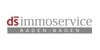 Kundenlogo von ds immoservice GmbH Immobilien u. Hausverwaltung