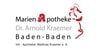 Kundenlogo von Marien-Apotheke Inh. Matthias Kraemer e.K.
