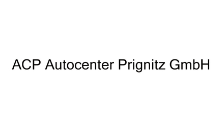 Kundenlogo von ACP Autocenter Prignitz GmbH