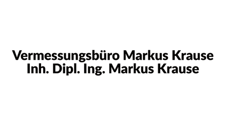 Kundenlogo von Vermessungsbüro Krause F.-W. & Markus Öffentlich bestellter Vermessungsingenieur