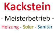 Kundenlogo Kackstein Meisterbetrieb Heizung - Solar - Sanitär