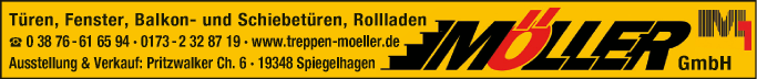 Anzeige Fenster Möller GmbH