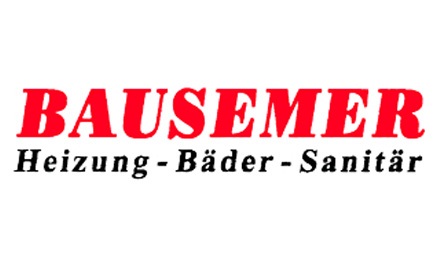 Kundenlogo von Bausemer GmbH, Heizungsbau