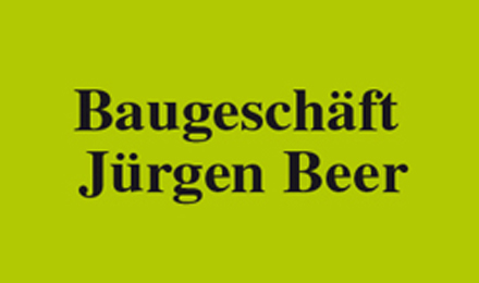 Kundenlogo von Baugeschäft Jürgen Beer