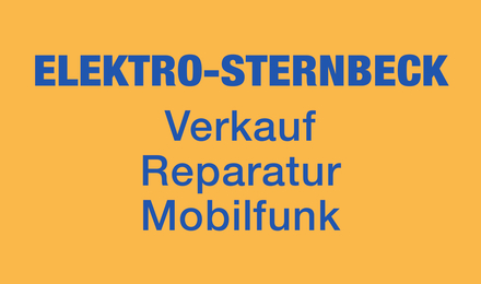 Kundenlogo von ELEKTRO-STERNBECK