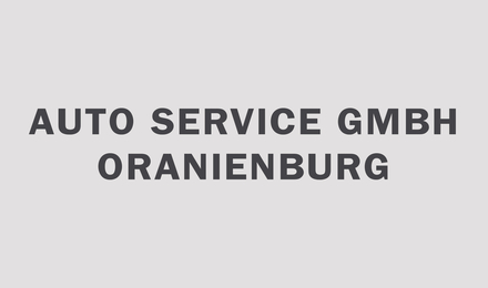 Kundenlogo von Auto Service GmbH Oranienburg