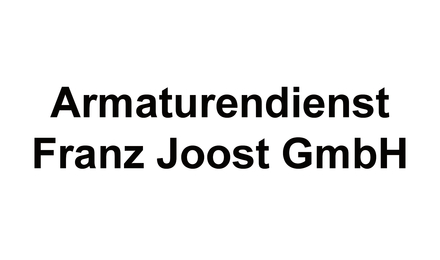 Kundenlogo von Armaturendienst Franz Joost GmbH