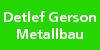 Kundenlogo von Detlef Gerson Metallbau