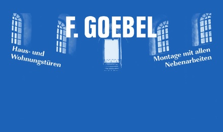 Kundenlogo von GOEBEL Fenster + Türen