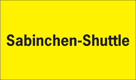Kundenlogo von Sabinchen-Shuttle Inh. Schmidt-Boßdorf