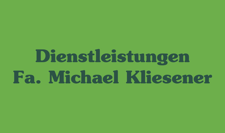 Kundenlogo von Michael Kliesener Dienstleistungen