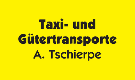 Kundenlogo von Taxi & Gütertransporte Andreas Tschierpe
