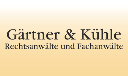 Kundenlogo von Gärtner & Kühle Rechtsanwälte