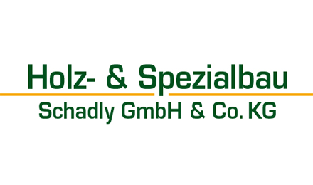 Kundenlogo von Holz- & Spezialbau Schadly GmbH & Co. KG