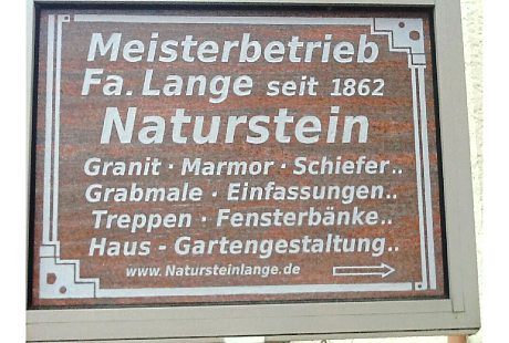Kundenfoto 1 Denkmale Lange Natursteinmeisterbetrieb