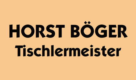 Kundenlogo von Böger Horst Tischlermeister, Parkett,  Türen, Innenausbau