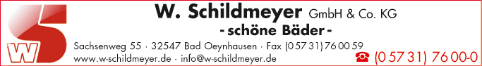 Anzeige Wilhelm Schildmeyer GmbH & Co. KG