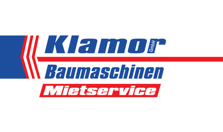 Kundenlogo von Klamor GmbH Baumaschinen Mietservice