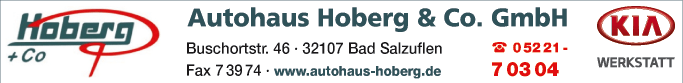 Anzeige Autohaus Hoberg & Co. GmbH