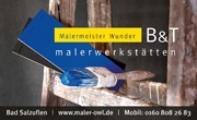 Kundenlogo B + T Malerwerkstätten Malermeister Wunder