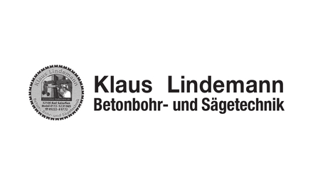 Kundenlogo von Klaus Lindemann Beton- u. Sägetechnik