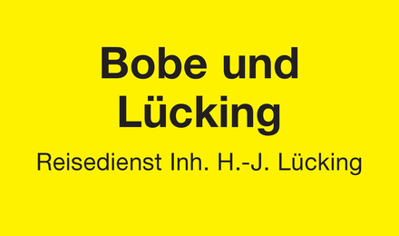 Kundenlogo von Hans-Joachim Lücking Bobe & Lücking Reisedienst