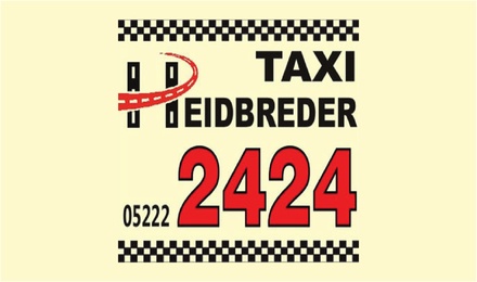 Kundenlogo von Taxi Heidbreder
