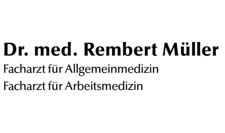 Kundenlogo von Rembert Müller Dr. med. Facharzt f. Allgemeinmed. u. Arbeitsmedizin