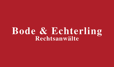 Kundenlogo von Bode & Echterling