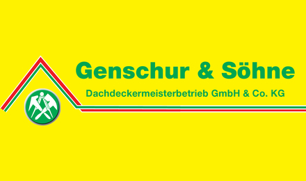 Kundenlogo von Dachdeckermeisterbetrieb Genschur & Söhne