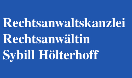 Kundenlogo von Hölterhoff Sybill Rechtsanwältin