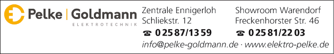 Anzeige Pelke Goldmann Elektrotechnik GmbH