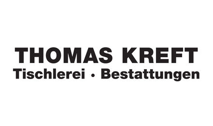Kundenlogo von Tischlerei Bestattungen Thomas Kreft
