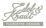 Kundenlogo Edel & Kraut Floristik Design