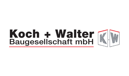 Kundenlogo von Koch + Walter Baugesellschaft mbH