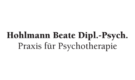Kundenlogo von Hohlmann Beate Dipl.-Psych.