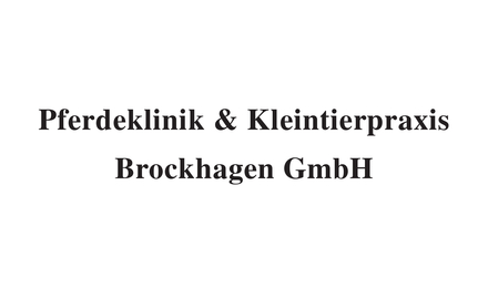 Kundenlogo von Pferdeklinik & Kleintierpraxis Brockhagen GmbH