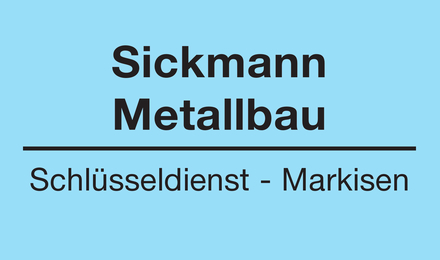 Kundenlogo von Sickmann Metallbau