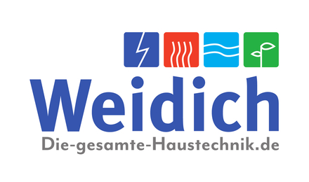 Kundenlogo von Weidich Haustechnik GmbH Elektro-Sanitär-Heizung