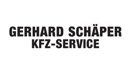 Kundenlogo von SCHÄPER GERHARD Kfz-Service