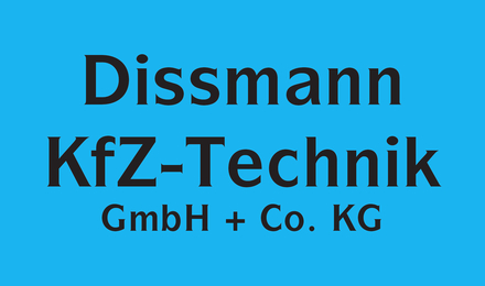 Kundenlogo von Dissmann KfZ-Technik GmbH & Co. KG
