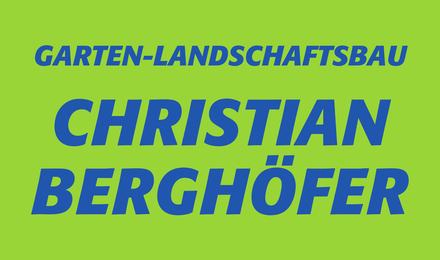 Kundenlogo von Berghöfer Christian Garten- & Landschaftsbau