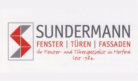Kundenlogo von Sundermann GmbH Fenster Türen Fassaden