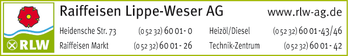 Anzeige Raiffeisen Lippe-Weser AG