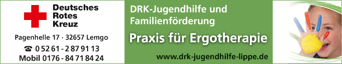 Anzeige Deutsches Rotes Kreuz Praxis für Ergotherapie