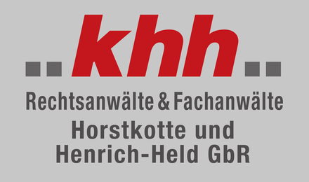 Kundenlogo von Khh Rechtsanwälte & Notar Horstkotte & Henrich-Held GbR