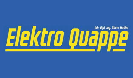 Kundenlogo von Elektro Quappe GmbH & Co.KG