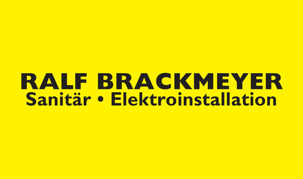 Kundenlogo von Ralf Brackmeyer Sanitär Elektroinstallation