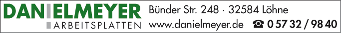 Anzeige Danielmeyer GmbH & Co. KG