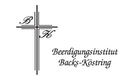 Kundenlogo von Backs - Köstring Beerdigungsinstitut